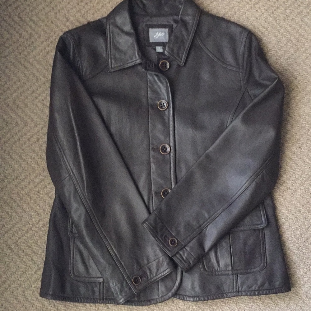 Leather jacket